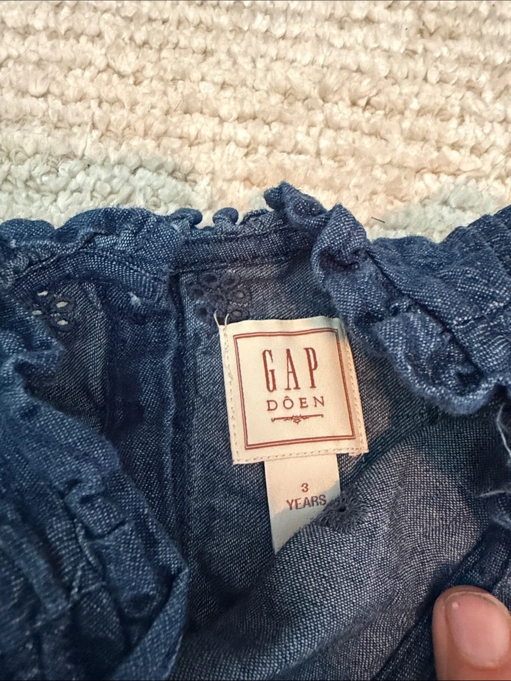 Gap x DOEN soft blue
